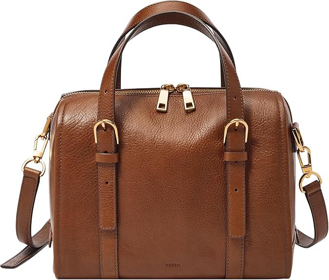 Fossil Carlie Satchel Handbag 1