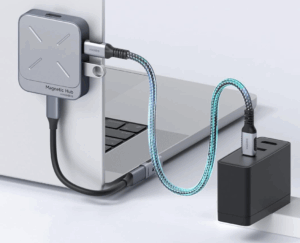 Hagibis Magnetic USB C Hub with Magsafe 3