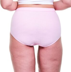Hanes Women's Organic Cotton Panties Pack, ComfortSoft Underwear, 6-Pack 3