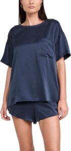 Lunya Washable Silk Pajama Set 1