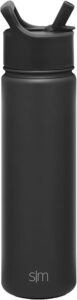 Simple Modern Wave Water Bottle with Straw Lid 0