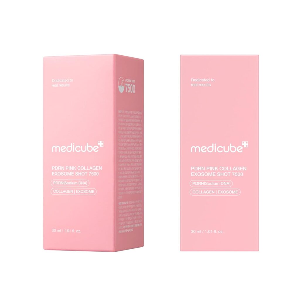 medicube PDRN Pink Collagen Exosome Shot Serum 7,500 1