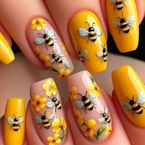 press on nails - spring nails 4