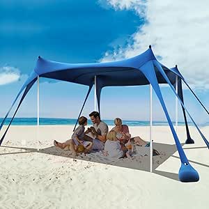 Instant Pop-Up Beach Tent