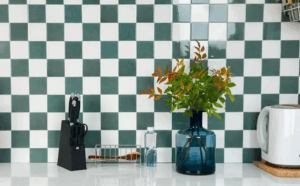 Peel-and-stick tiles