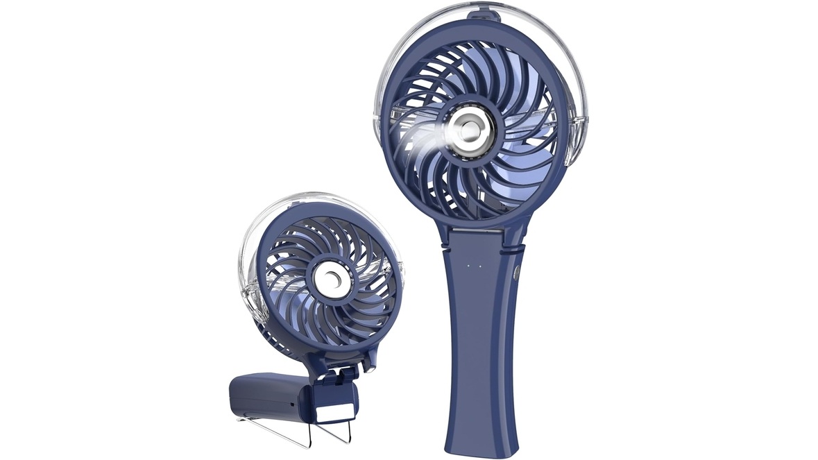 Rechargeable Handheld Misting Fan resized