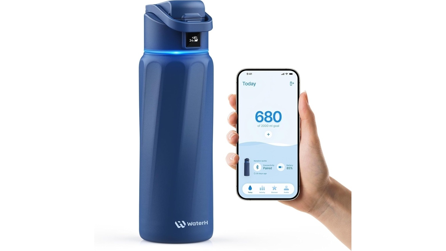 Smart Hydration Water Bottle resized