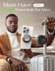 LISEN Airplane Travel Europe Vacation Essentials Phone Holder 5