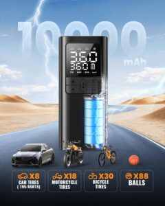 TMIGIA Tire Inflator Portable Air Compressor 2