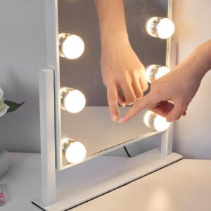 Vanity Mirror with Lights,Lighted Vanity Mirror with 9 Dimmable Bulbs for Dressing Room 3