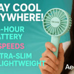 aecooly personal hand fan