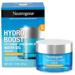 Neutrogena Hydro Boost City Shield Water Gel Face Moisturizer with Broad Spectrum SPF 25