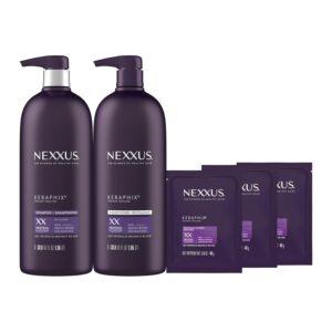 Nexxus Keraphix Shampoo and Conditioner - Damaged Hair Treatment